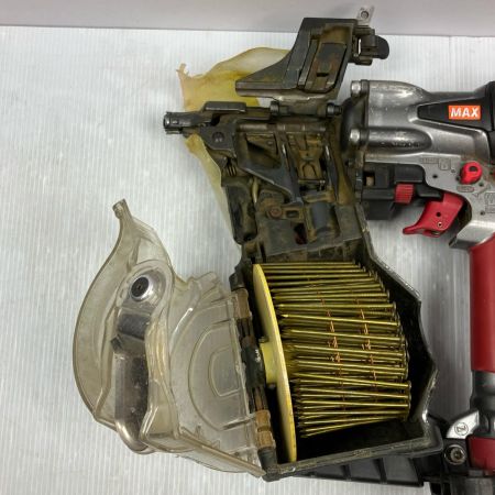 MAX マックス 高圧 65mm 釘打機 スーパーネイラ HN-65N2 レッド
