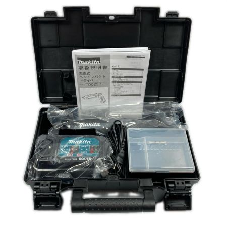  MAKITA マキタ 7.2v 充電式ペンインパクトドライバ 未使用品 ※バッテリー別販売 TD023D ブラック