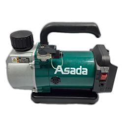 ＊＊ Asada 18v 充電式真空ポンプ 50L/分 本体のみ 1.5CFM-B グリーン Bランク