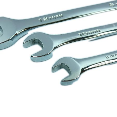  SK Hand Tool コンビネーションレンチ 7本組 88508/88510/88512/88513/88514/88517/88519 シルバー