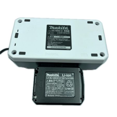  MAKITA マキタ 14.4v 充電式クリーナ ライトバッテリ専用機 ※PSEマークあり MCL143DSA ホワイト