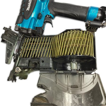  MAKITA マキタ 高圧 90mm エア釘打 ケース付 AN931H ブラック×ブルー