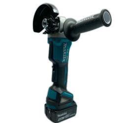 ＊＊ MAKITA マキタ 18v 100mm 充電式ディスクグラインダ バッテリ1個付 ※PSEマークあり GA408D ブルー Aランク