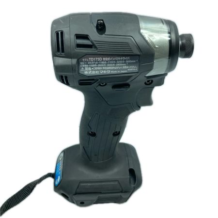 MAKITA マキタ 18v 充電式インパクトドライバ ※バッテリ・充電器別販売 TD173D ブラック