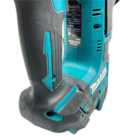  MAKITA マキタ 18v 17mm 充電式ハンマードリル ※バッテリ・充電器別販売 HR171D ブルー