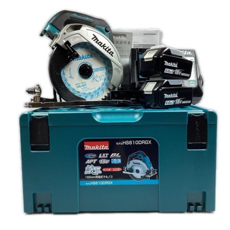  MAKITA マキタ 未使用 18v  165mm 充電式マルノコ HS610DRGX ブルー