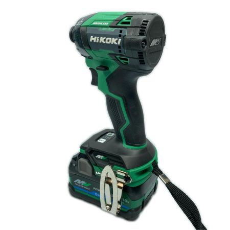  HiKOKI ハイコーキ 36v コードレスインパクトドライバ 充電器・バッテリ２個付 ※PSEマークあり WH36DD グリーン