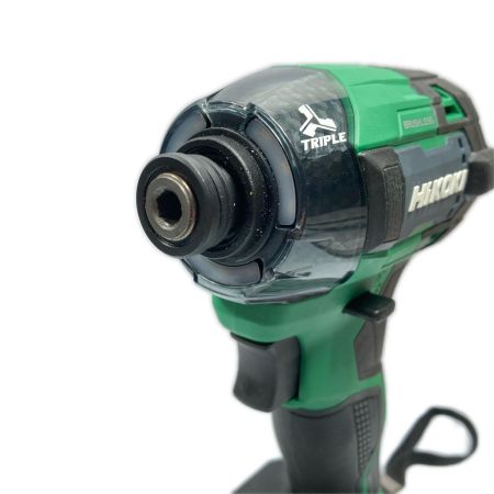  HiKOKI ハイコーキ 36v コードレスインパクトドライバ 充電器・バッテリ２個付 ※PSEマークあり WH36DD グリーン