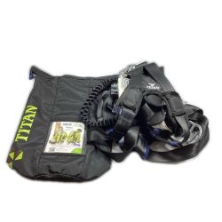 ＊＊ TITAN Lサイズ 墜落制止用器具 フルハーネス (2) PAHN-10A-BL-L ブラック Aランク