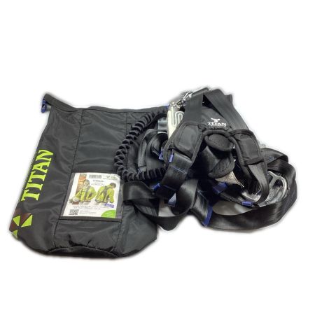  TITAN Lサイズ 墜落制止用器具 フルハーネス (2) PAHN-10A-BL-L ブラック