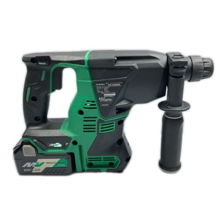  HiKOKI ハイコーキ 36v 28mm SDSプラス コードレスロータリハンマドリル 充電器・バッテリ×2個・ケース付 ※PSEマークあり DH36DPA グリーン