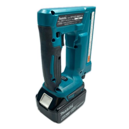  MAKITA マキタ 18v 10mm×7~10mm 充電式タッカ 充電器・バッテリ×1個・ケース付 ※PSEマークあり ST112D ブルー