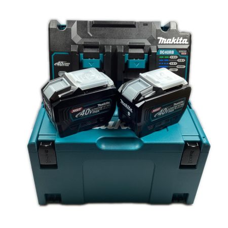  MAKITA マキタ 未使用 40v パワーソースキットXGT10 (DC40RB+BL4080Fx2) ※PSEマークあり (1) A-74859