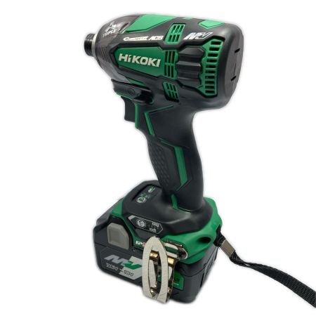  HiKOKI ハイコーキ 36v コードレスインパクトドライバ バッテリ2個・充電器付 ※PSEマークあり WH36DA グリーン