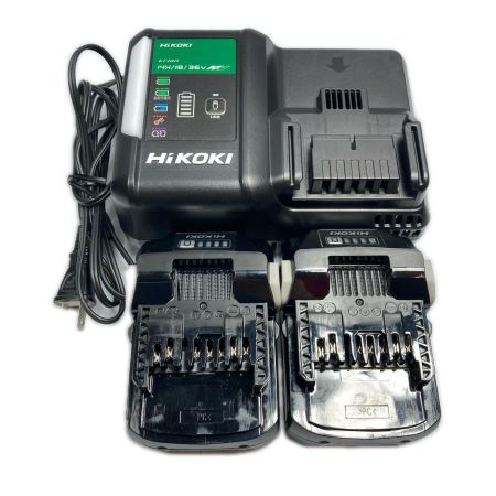  HiKOKI ハイコーキ 36v コードレスインパクトドライバ バッテリ2個・充電器付 ※PSEマークあり WH36DA グリーン