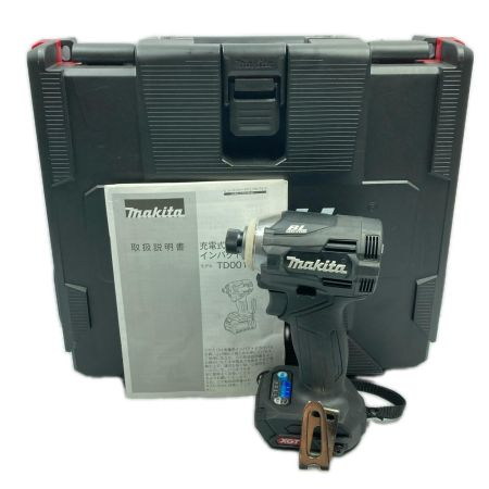 MAKITA マキタ 40v 充電式インパクトドライバ TD001G ブラック