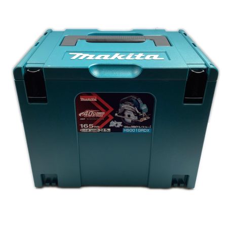  MAKITA マキタ 40v 2.5Ah 165mm 充電式マルノコ バッテリ２個・充電器付 ※PSEマークあり HS001GRDX ブルー