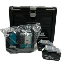 MAKITA マキタ 18V 6.0Ah バッテリー・充電器セット BL1860B+BL1860B+DC18RF+TD173純正ｹｰｽ ブラック Sランク