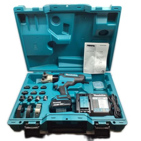  MAKITA マキタ 18V 14～250mm2 充電式圧着機 バッテリ１個・充電器付 ※PSEマークあり TC300DRG ブルー