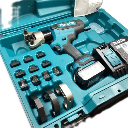  MAKITA マキタ 18V 14～250mm2 充電式圧着機 バッテリ１個・充電器付 ※PSEマークあり TC300DRG ブルー