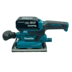 ＊＊ MAKITA マキタ 18v 充電式仕上サンダ バッテリ１個付 ※PSEマークあり BO380D ブルー Bランク