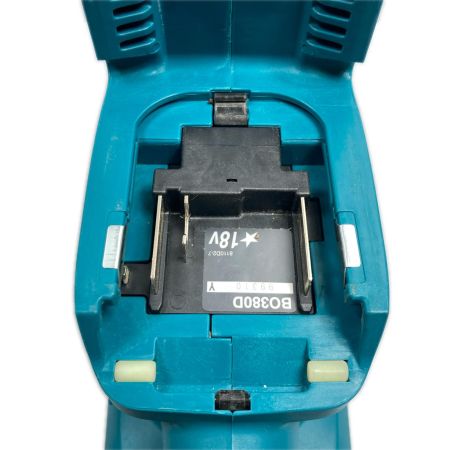  MAKITA マキタ 18v 充電式仕上サンダ バッテリ１個付 ※PSEマークあり BO380D ブルー