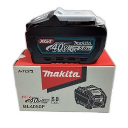 ＊＊ MAKITA マキタ 40v 5.0Ah リチウムイオンバッテリ 未使用 ※PSEマークあり (３) BL4050F ブラック Sランク