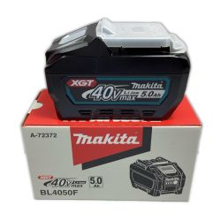 ＊＊ MAKITA マキタ 40v 5.0Ah リチウムイオンバッテリ 未使用 ※PSEマークあり (４) BL4050F ブラック Sランク