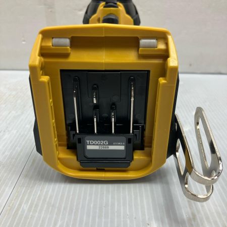  MAKITA マキタ MAKITA TD002G 40V 充電式インパクトドライバ TD002G イエロー