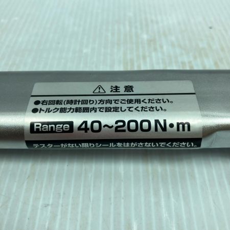  TONE トネ TONE 40~200N•m トルクレンチ T4MN200 シルバー