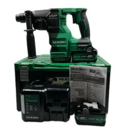 HiKOKI ハイコーキ 36V 28mm コードレスハンマドリル DH3628DA2XPZ グリーン×ブラック Sランク