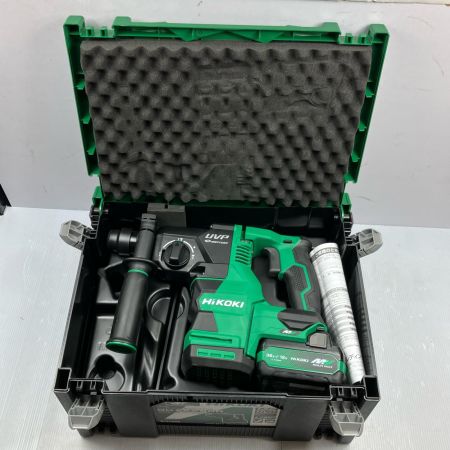 HiKOKI ハイコーキ 36V 28mm コードレスハンマドリル DH3628DA2XPZ グリーン×ブラック