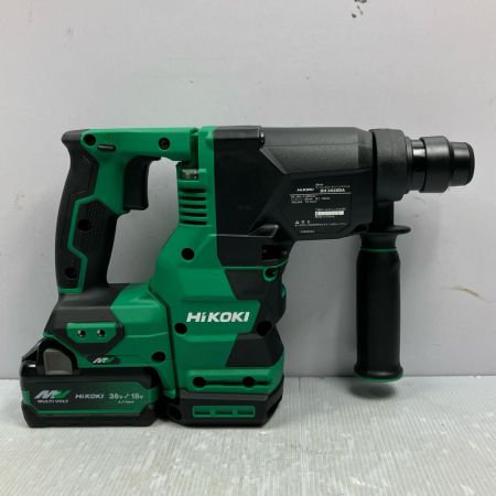 HiKOKI ハイコーキ 36V 28mm コードレスハンマドリル DH3628DA2XPZ グリーン×ブラック