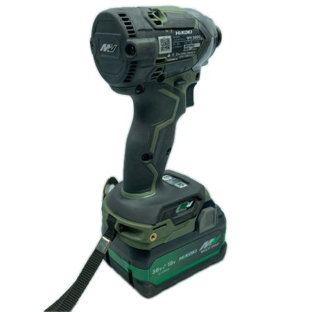 HiKOKI ハイコーキ 36v コードレスインパクトドライバ バッテリ２個・充電器付 ※PSEマークあり WH36DC オリーブ