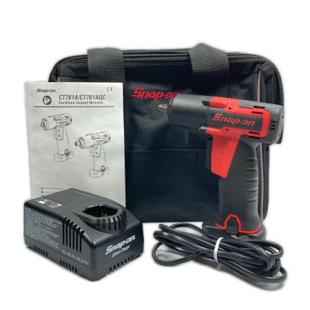  Snap-on スナップオン 9.5sq 14.4V コードレスインパクトレンチ CTJ761A レッド