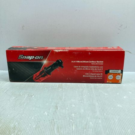 Snap-on スナップオン 14.4V 〜95N･m コードレスラチェット CTR762O レッド