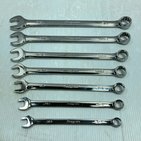  Snap-on スナップオン Snap-on コンビネーションレンチ7本組 OEX707B