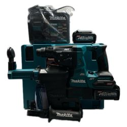 MAKITA マキタ 40V 28mm 集塵システム付 ハンマドリル HR001GRDXV ブルー Aランク