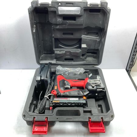  MAX マックス 18V 15-35mm 充電式ピンネイラ TJ-35P4 レッド×ブラック
