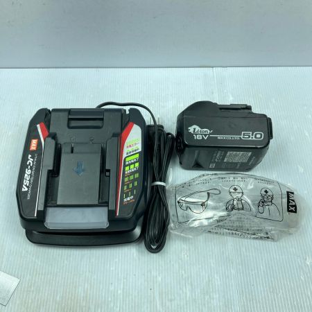  MAX マックス 18V 15-35mm 充電式ピンネイラ TJ-35P4 レッド×ブラック