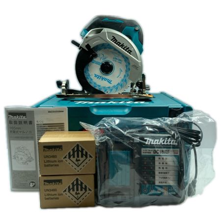  MAKITA マキタ 18V 165mm 充電式丸のこ HS611DRGX ブルー