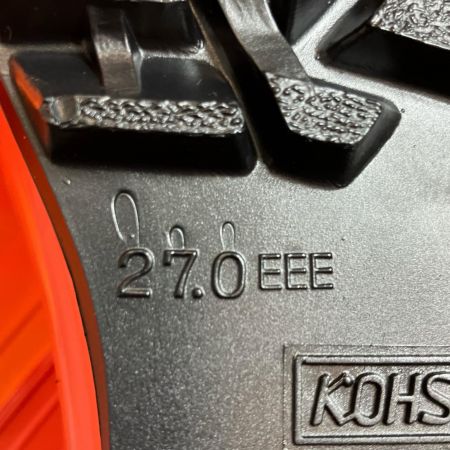 KOSHIN 27.0cm 胴付長 EX-6 オレンジ