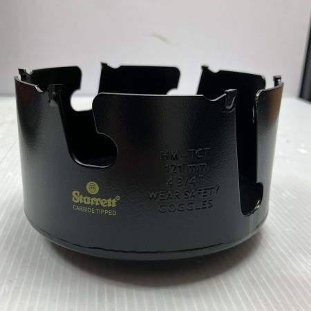 Starrett 32/38/51/65/95/121mm 6個セット ホルソー ブラック
