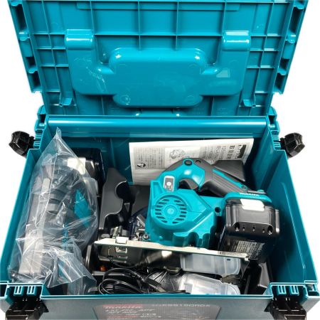 MAKITA マキタ 18v 125mm 充電式防じんマルノコ バッテリ2個・充電器付 ※PSEマークあり KS515DRGX ブルー