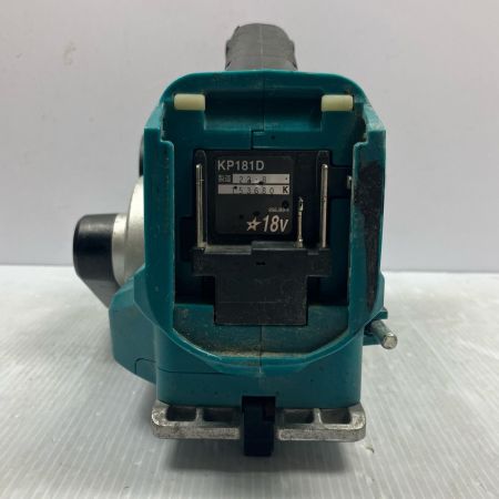 MAKITA マキタ 18V 82mm 充電式カンナ KP181D ブルー