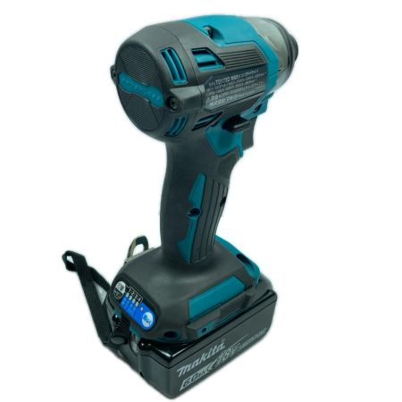 MAKITA マキタ 18v 充電式インパクトドライバ バッテリ２個・充電器・ケース付 ※PSEマークあり TD173DRGX ブルー