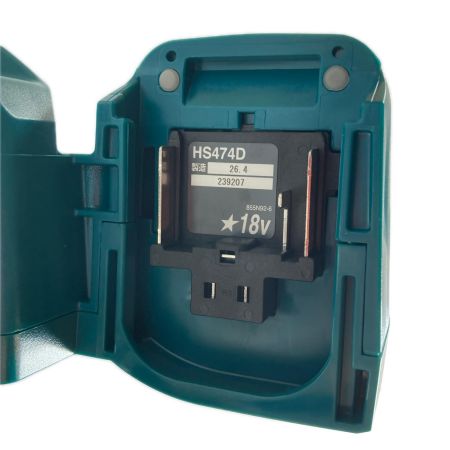 MAKITA マキタ 18v 125mm 充電式マルノコ バッテリ・充電器別販売 (1) HS474DZ ブルー
