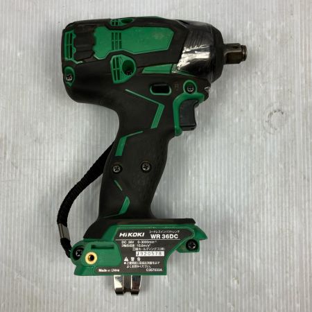 HiKOKI ハイコーキ 36V 12.7mm コードレスインパクトレンチ WR36DC グリーン