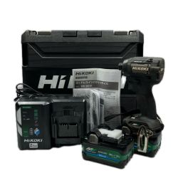 HiKOKI ハイコーキ 36V コードレスインパクトドライバ WH36DD ブラック Cランク
