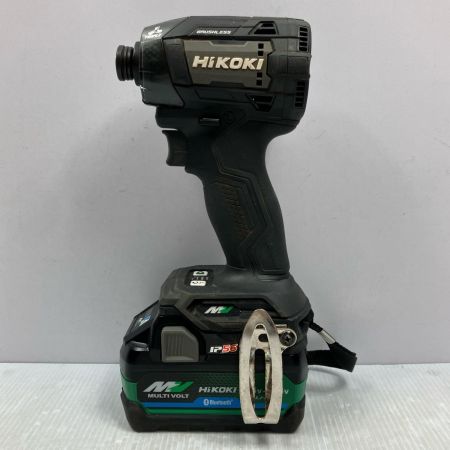 HiKOKI ハイコーキ 36V コードレスインパクトドライバ WH36DD ブラック
